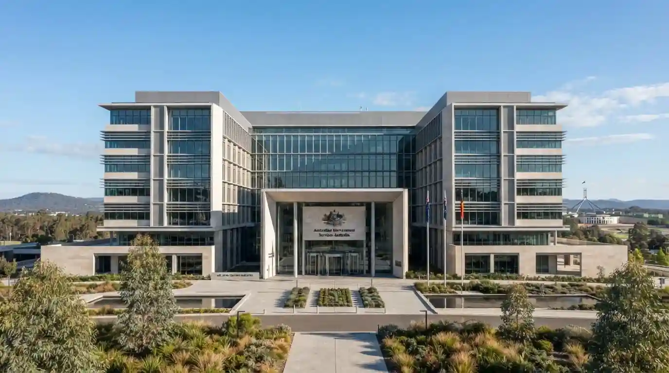 ACMA office building in Canberra representing Australian gambling regulation