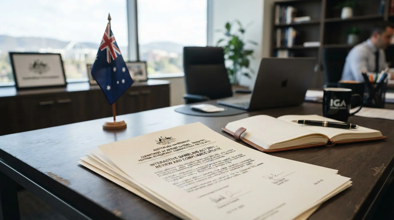 Official Australian government document on Interactive Gambling Act restrictions