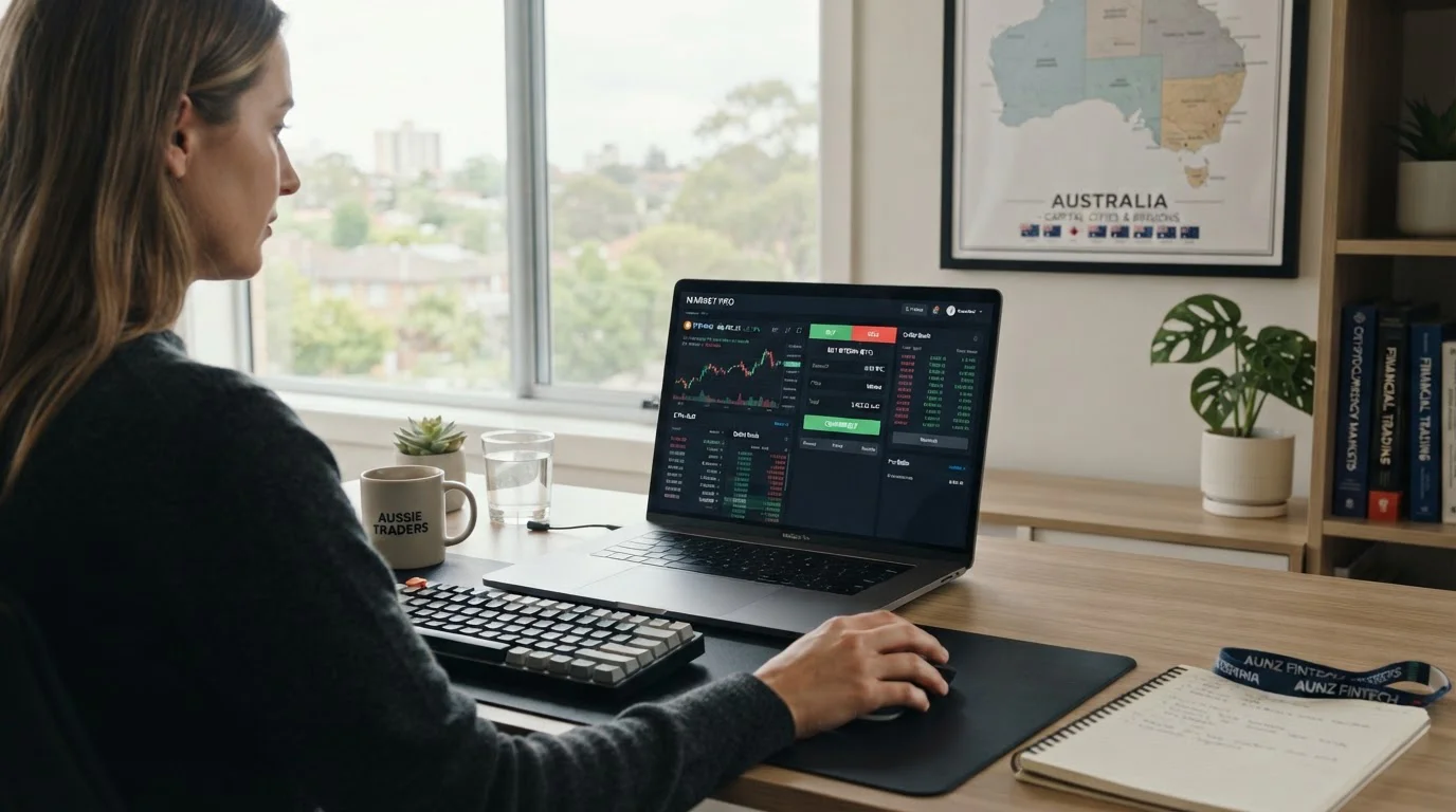 Australian cryptocurrency exchange interface showing Bitcoin Cash purchase options