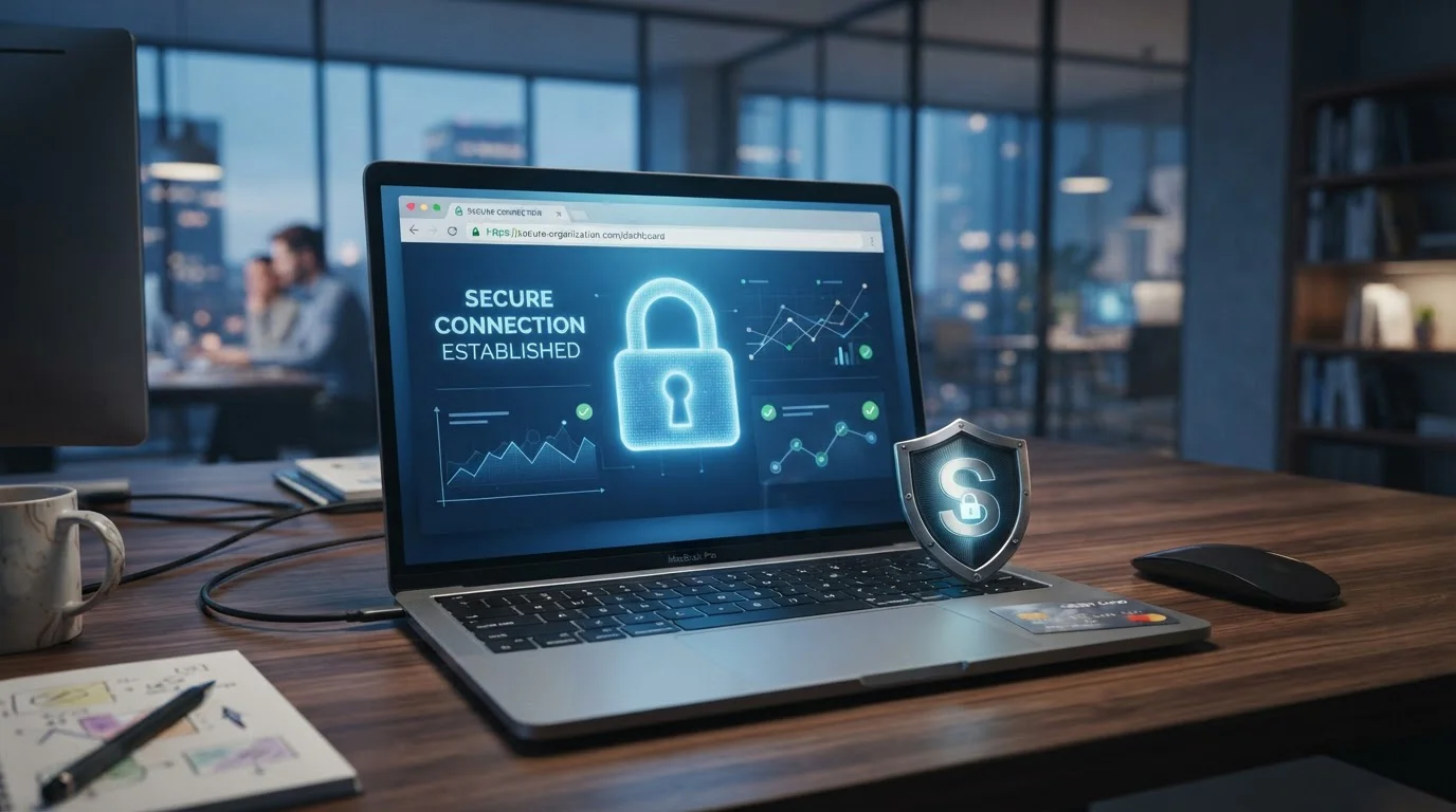 Padlock and shield symbol representing secure online casino payments